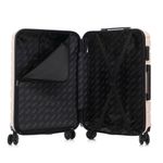 Set de 3 maletas de viaje InUSA Trend, 10, 15 y 23 kg, arena capacidad