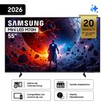 Smart TV Samsung 55 pulgadas MiniLED M70H 2026 especificaciones