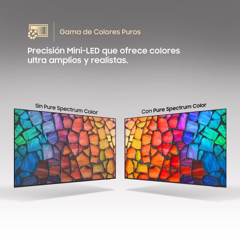 Smart TV Samsung 55 pulgadas MiniLED M70H 2026 colores