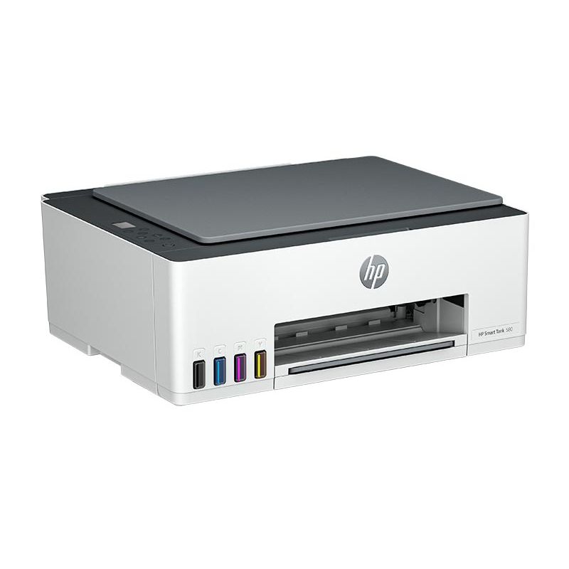 Impresora HP Smart Tank 580 Wi-Fi con tanques recargables diagonal