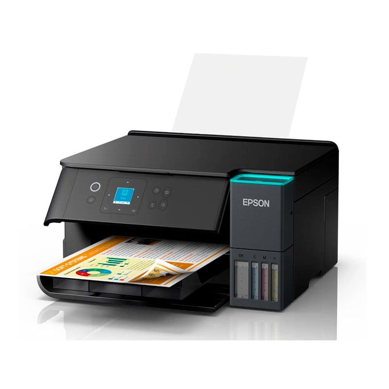 Impresora Epson EcoTank L4360 Wi-Fi, doble cara automática frontal oblicuo