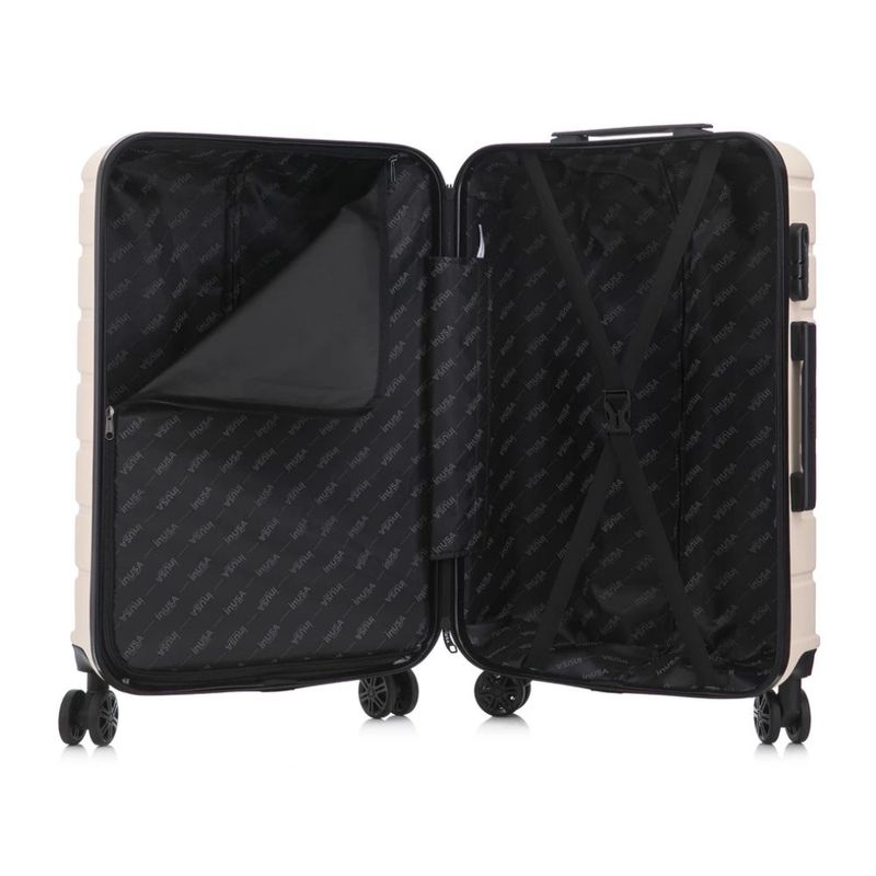 Maleta de cabina InUSA Trend 47 cm 10 kg ABS 360° arena estructura interna