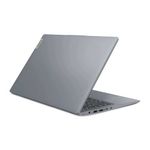 Laptop Lenovo V15 15.6" Core i3 8GB 512GB SSD FreeDOS gris dorsal oblicuo