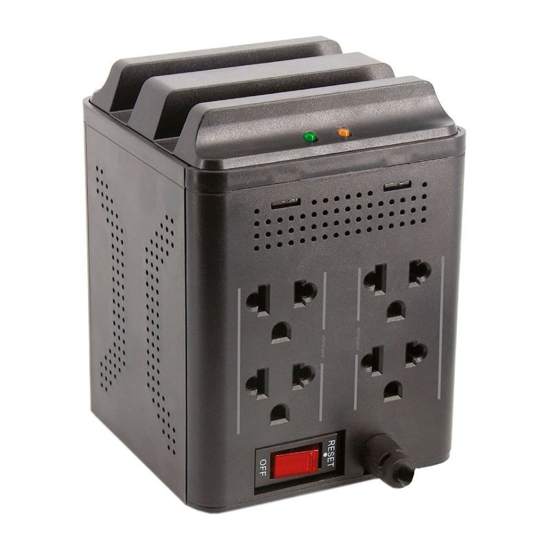 Estabilizador CDP RUAVR1004I 1000 VA/500 W 4 salidas NEMA universal