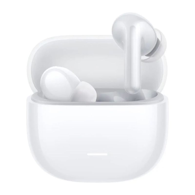 Audífonos Xiaomi Buds 8 Lite Bluetooth 5.4 ANC blanco frontal