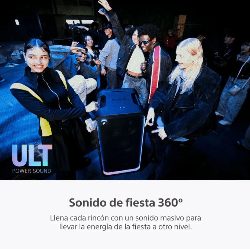 Parlante de torre Sony Ult Tower Max 2150 W Bluetooth 5.3 sonido 360°