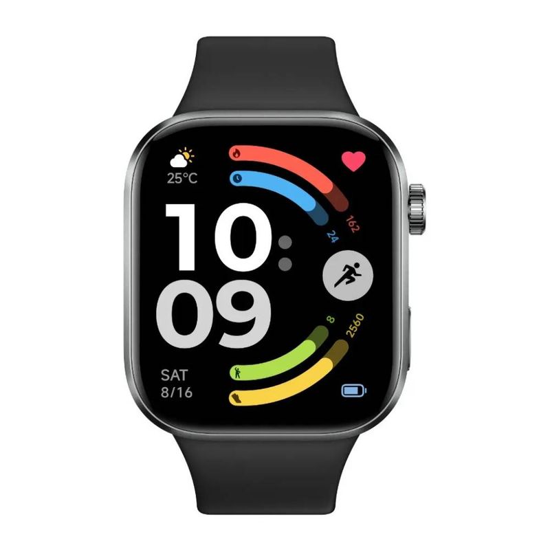 Smartwatch Xiaomi Redmi Watch 6 AMOLED GPS negro frontal
