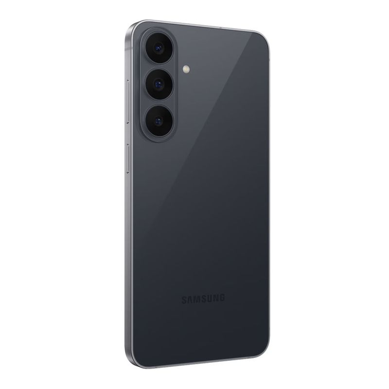 Samsung S26 FE: pantalla AMOLED y carga inalámbrica, 5G dorsal oblicuo