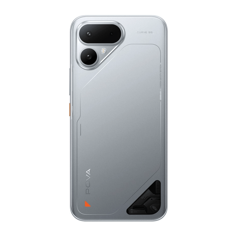 Celular Tecno Pova Curve 2 5G 256 GB 8 GB RAM 8000 mAh posterior