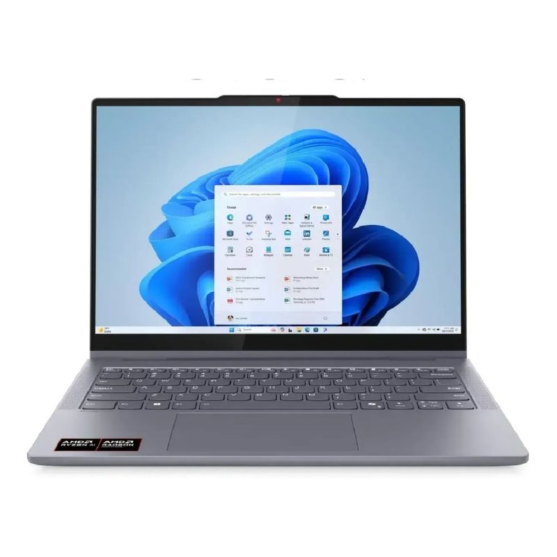 Laptop Lenovo convertible de 14" con Ryzen AI 7 y lápiz frontal
