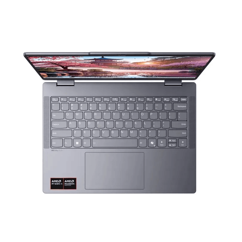 Laptop Lenovo convertible de 14" con Ryzen AI 7 y lápiz superior