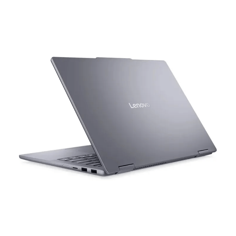 Laptop Lenovo convertible de 14" con Ryzen AI 7 y dorsal oblicuo