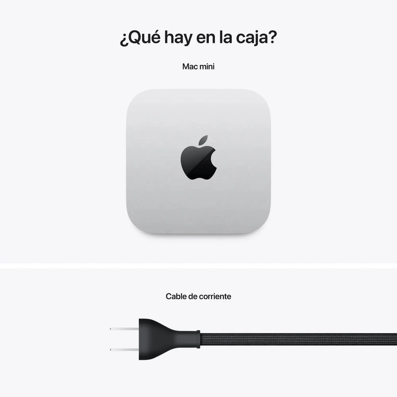 Computadora de escritorio Mac Mini M6 512 GB SSD 16 GB RAM contenido de caja