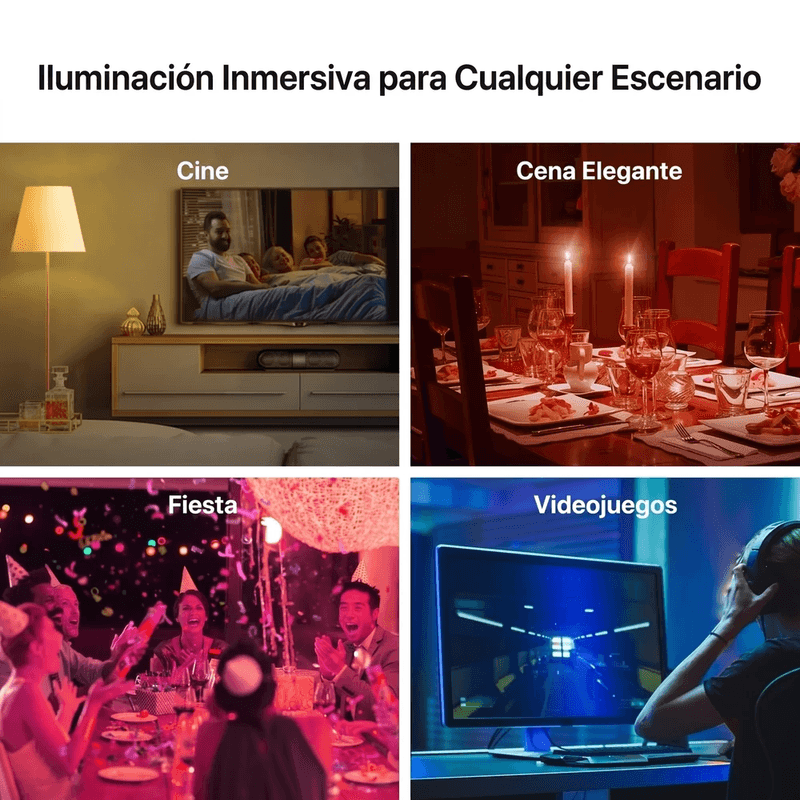 Foco inteligente Tapo L530E 8.7 W Wi-Fi E27 multicolor luz regulable