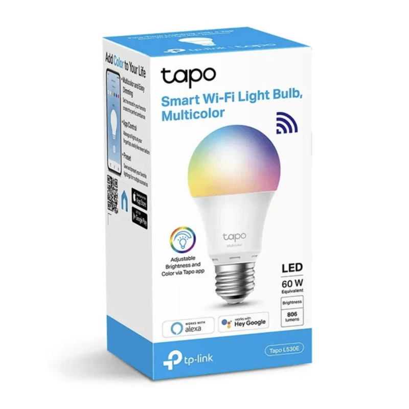 Foco inteligente Tapo L530E 8.7 W Wi-Fi E27 multicolor caja