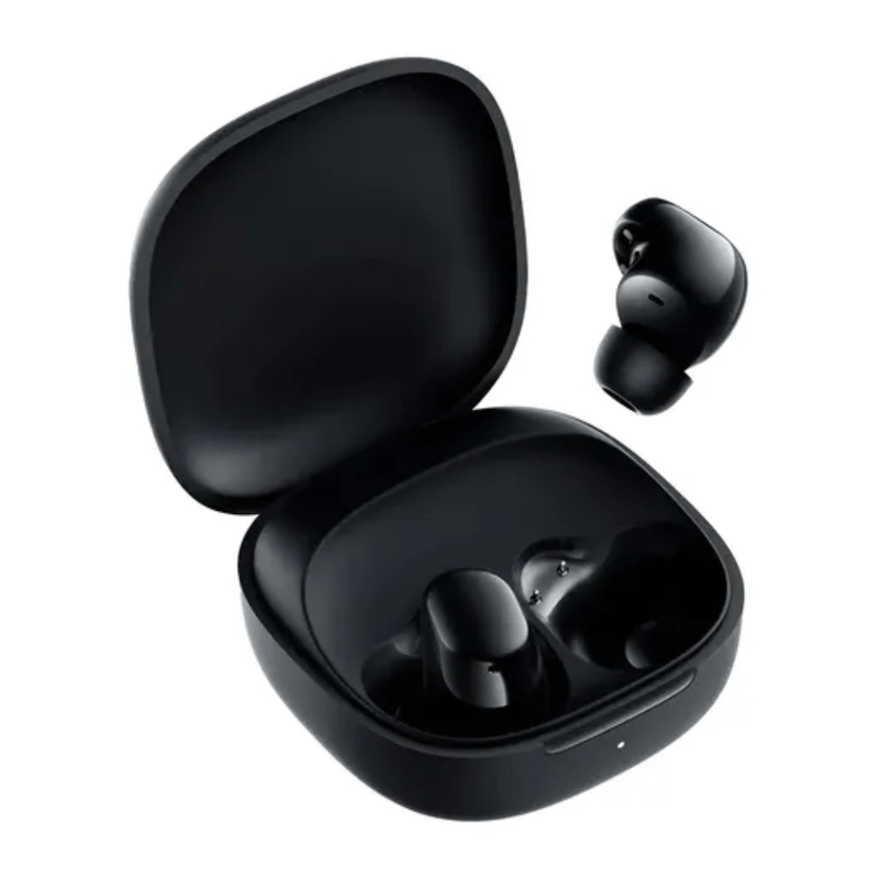 Audífonos Xiaomi Buds 6 Play Bluetooth 5.4 y smart band 11 negro estuche de carga