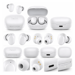 Audífonos Xiaomi Buds 6 Play y smart band 11 blanco detalles