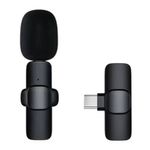 Micrófono Inalámbrico Ottoware para Celular USB-C Negro frontal