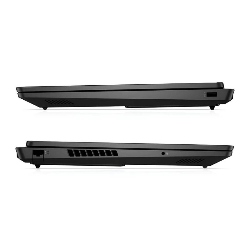 Laptop HP Omen 17 Ryzen AI 9 RTX 5060 32GB 1TB negro laterales