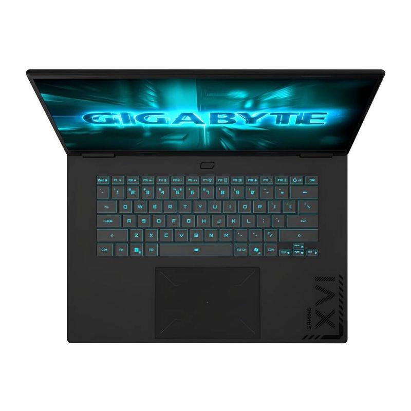 Laptop gamer Gigabyte A16 GA6H i7 RTX 5070 16GB 1TB negro teclado