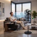 Ventilador Trevely 18": pedestal, pared y mesa garantía