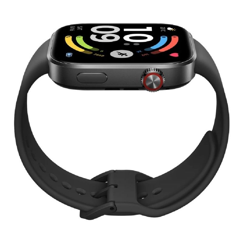 Redmi Watch 6 negro: llamadas Bluetooth y GPS integrado lateral