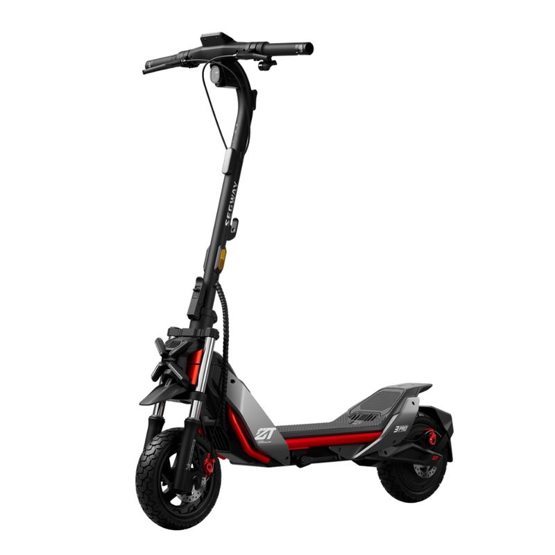 Segway ZT3 Pro E: scooter con suspensión y hasta 70 km frontal oblicuo