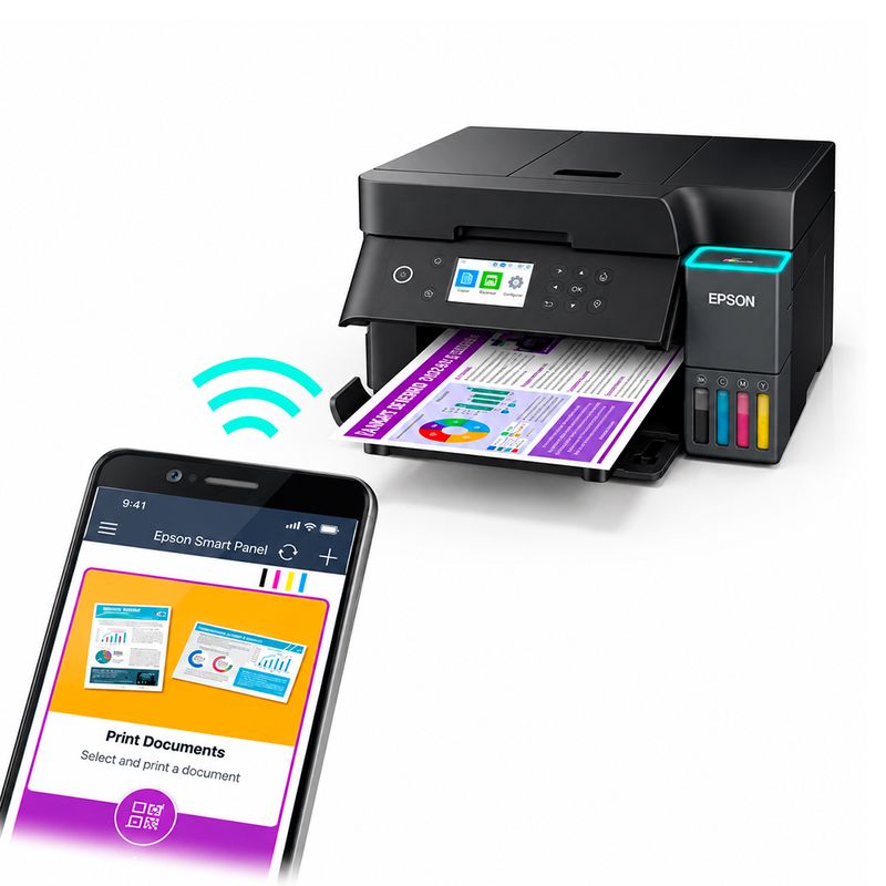 Impresora Epson EcoTank L6370 multifuncional Wi-Fi conexion wifi