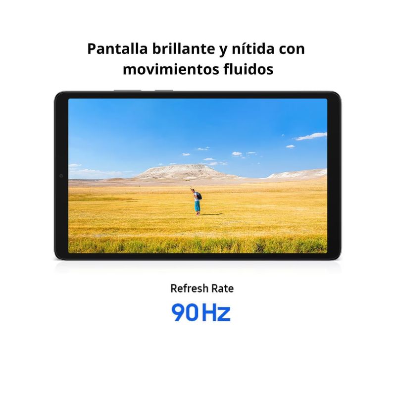 Samsung Tab A11 Wi-Fi 64 GB: pantalla fluida de 90 Hz definición