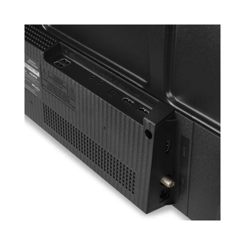 Televisor Miray 43" Full HD con Google TV y Android 14 dorsal conexión