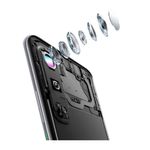 Celular Infinix Hot 60 Pro Plus 256GB 8GB AMOLED negro cámara trasera