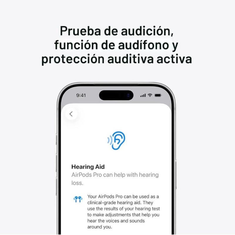 AirPods Pro 3 Apple ANC con sensor cardíaco blanco protección auditiva