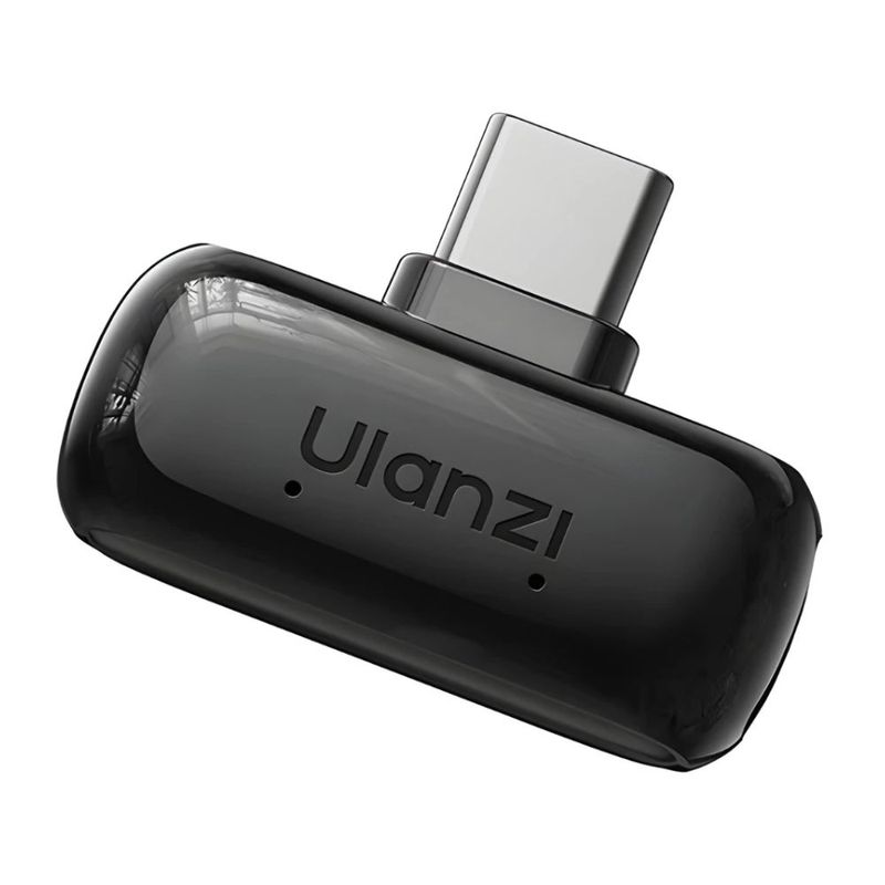 Micrófono Ulanzi A200 inalámbrico doble USB Tipo-C receptor inalámbrico