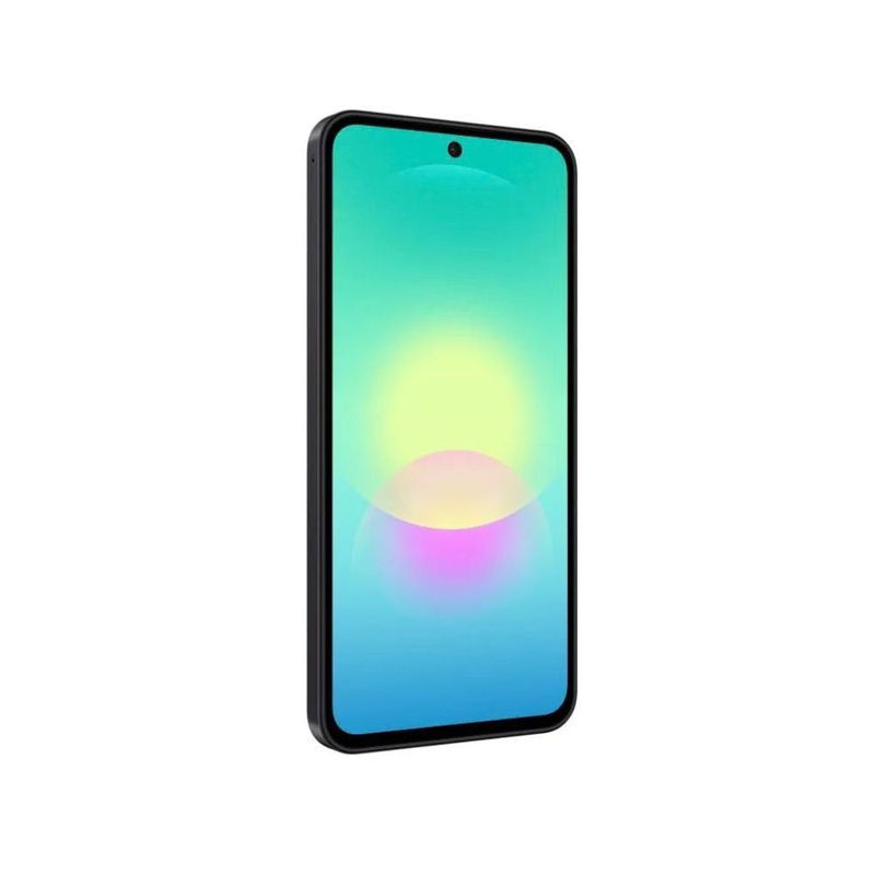 Celular Samsung A27 5G con 256 GB y pantalla Super AMOLED frontal oblicuo