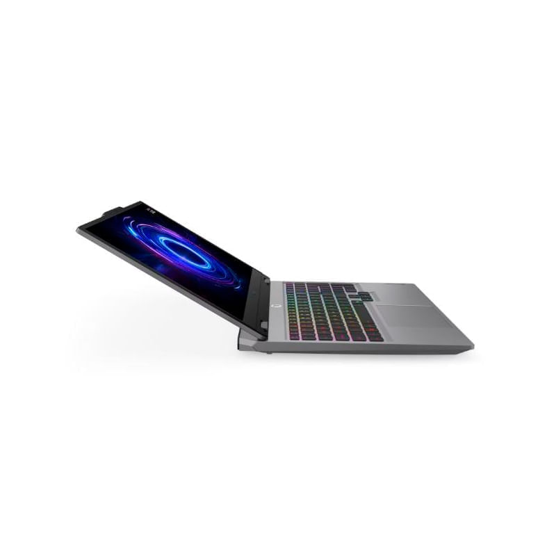 Lenovo LOQ RTX 5050: laptop gamer sin sistema operativo lateral