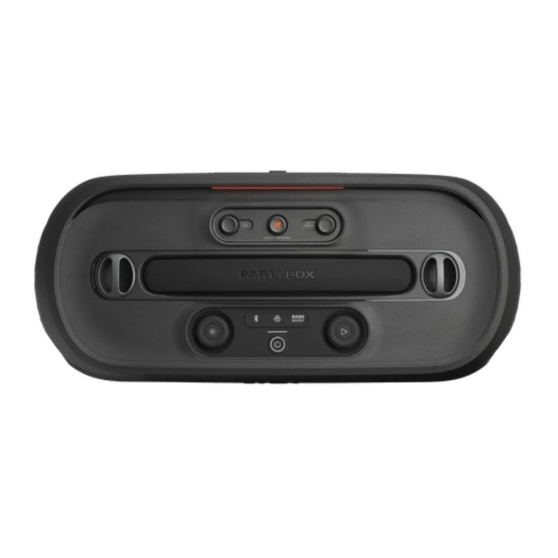 Parlante JBL PartyBox On-The-Go 2 Plus 100 W karaoke controles superiores