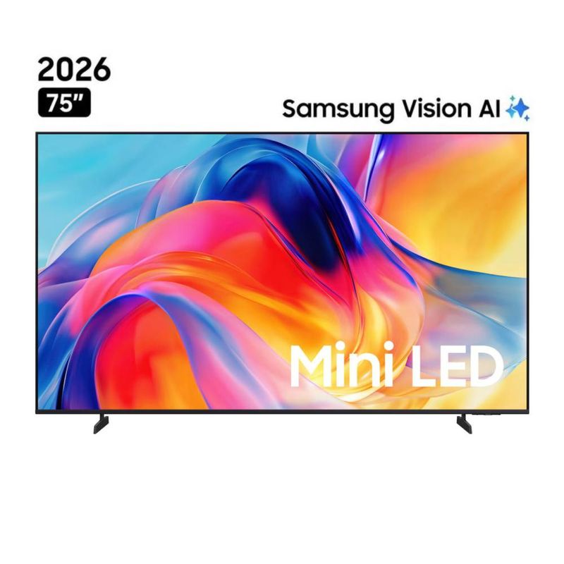 Smart TV Samsung 75" Mini LED 4K UN75M70HAGXPE 2026 negro especificaciones