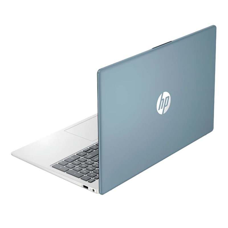 Laptop HP Ryzen 7 para trabajo y estudio con SSD de 1 TB dorsal oblicuo
