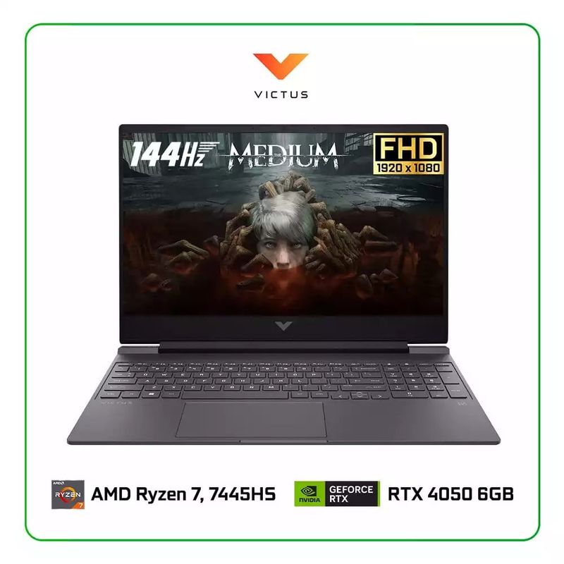 HP Victus 15 RTX 4050: laptop gamer con Windows 11 características