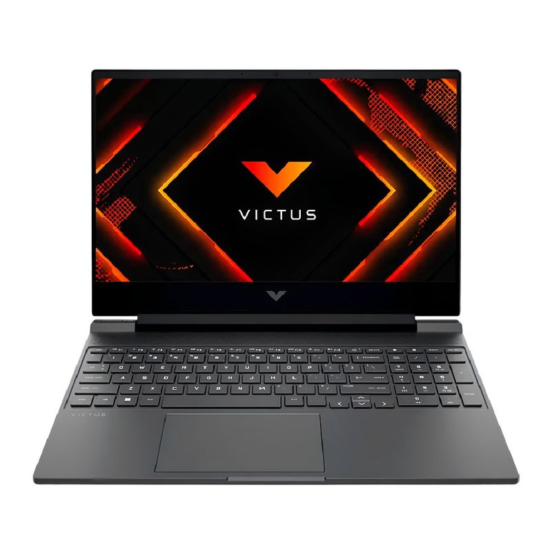 HP Victus Ryzen 5: laptop RTX 3050 con pantalla 144 Hz frontal