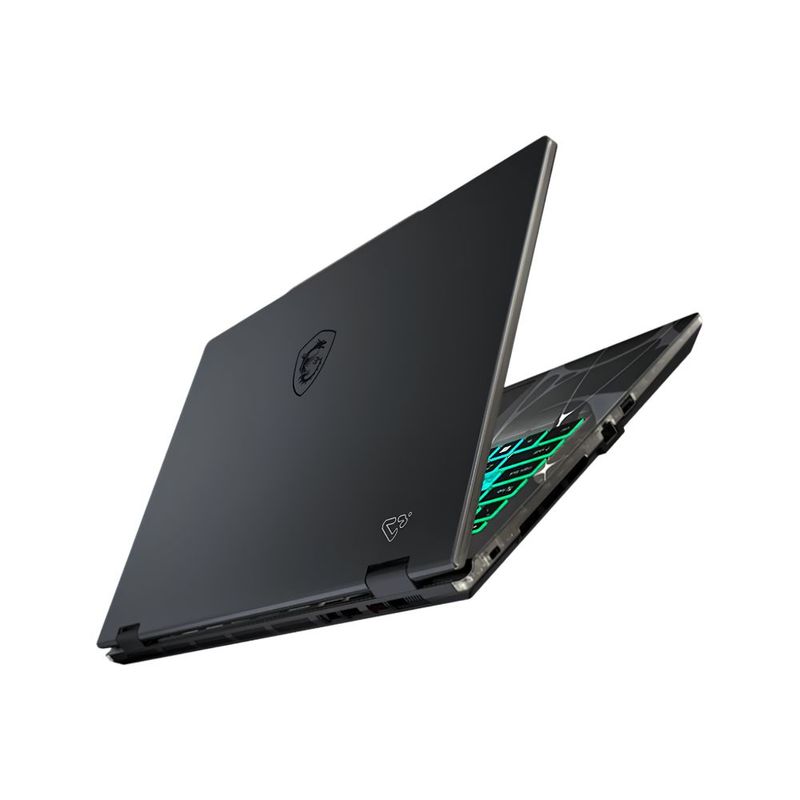 MSI Cyborg 15 RTX 5050: diseño gamer con Windows 11 dorsal oblicuo