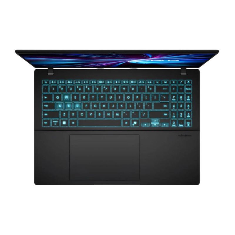 Laptop Asus Vivobook 16" Core 7 240H 8GB RAM 512GB SSD negro teclado
