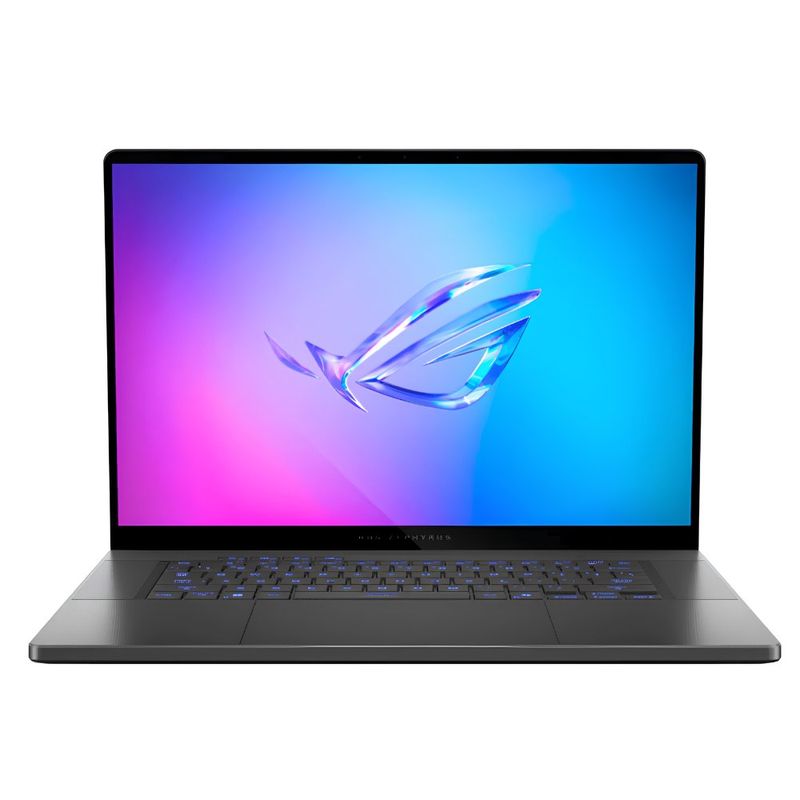 Asus ROG Zephyrus G16: laptop OLED con RTX 5070 frontal