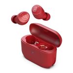Audífonos JLab Go Air Pop bluetooth 5.1 táctiles rojo frontal oblicuo