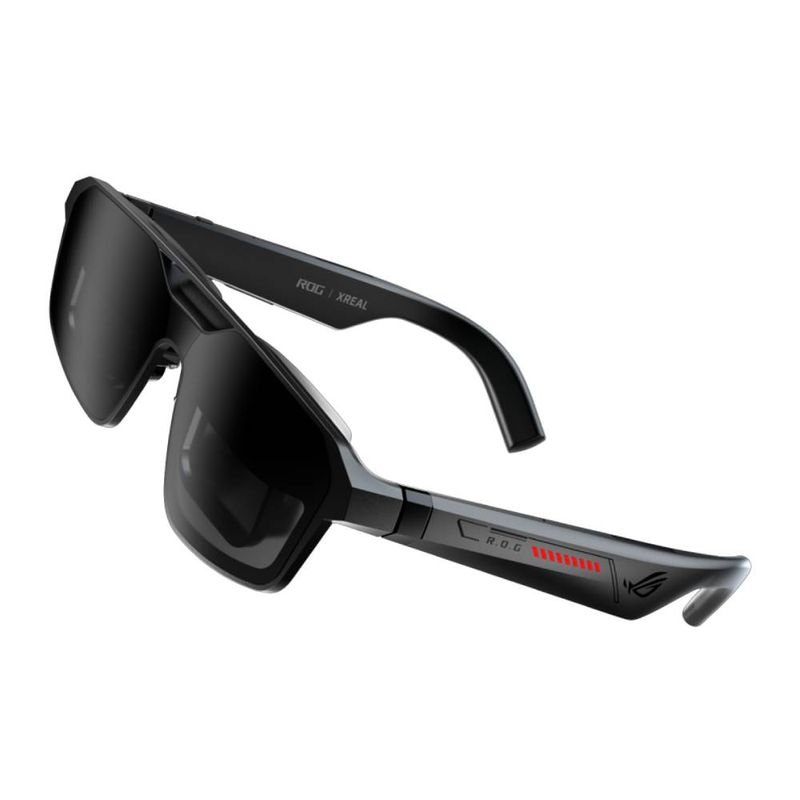 Lentes de realidad aumentada Asus ROG XREAL R1 240Hz negro frontal oblicuo