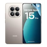 Xiaomi Redmi Note 15 Pro 4G 256 GB 8 GB RAM 200 MP Gris frontal dorsal