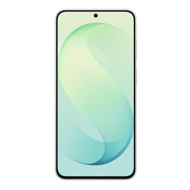 Samsung S26 FE 256 GB verde con pantalla AMOLED frontal