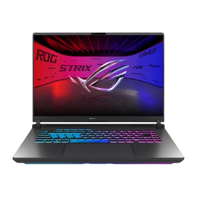 Laptop gamer Asus ROG Strix G16 i9 RTX 5070 32GB 1TB space gray frontal