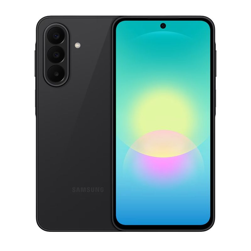 Samsung A27 5G 256 GB negro + cargador Samsung 15 W frontal