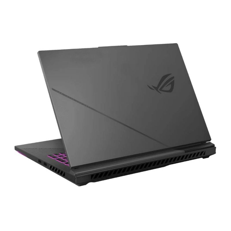 Laptop gamer Asus ROG Strix G18 i7 RTX 5060 18" 144Hz eclipse gray dorsal oblicuo